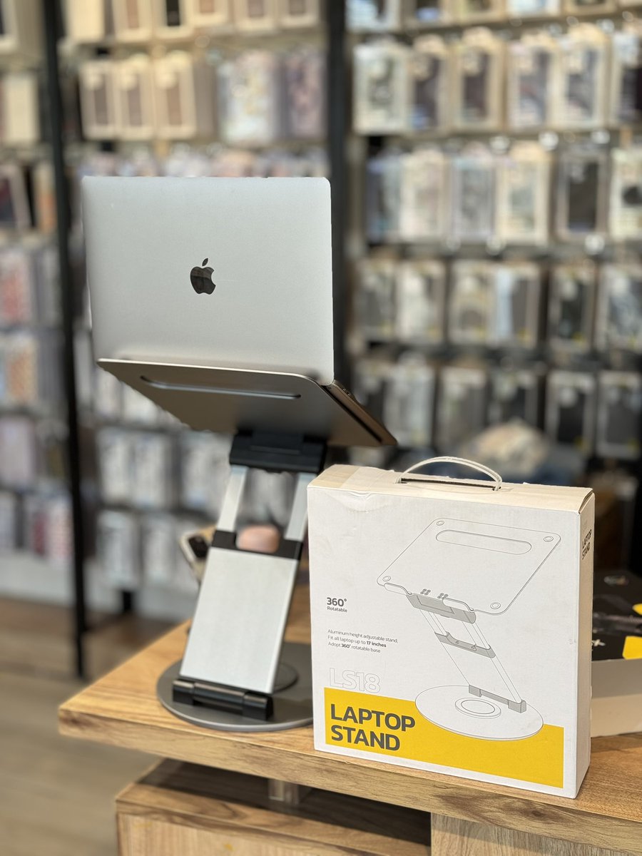 Aluminum height adjustable stand

Fit all laptop up to 17 inches
Adopt 360* rotatable base

Price 185,000Tsh

📞/WhatsApp 0753902779

📍Makumbusho Square