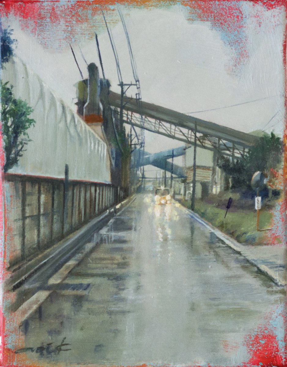 #梅雨を彩るSNS展示会

『また今度』

Acrylic and oil on canvas/F0/2024