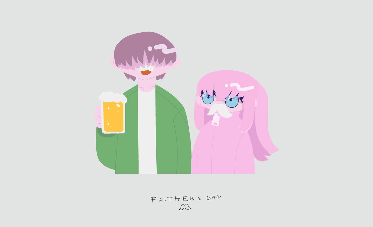父の日のぼっちちゃん🥸🥸