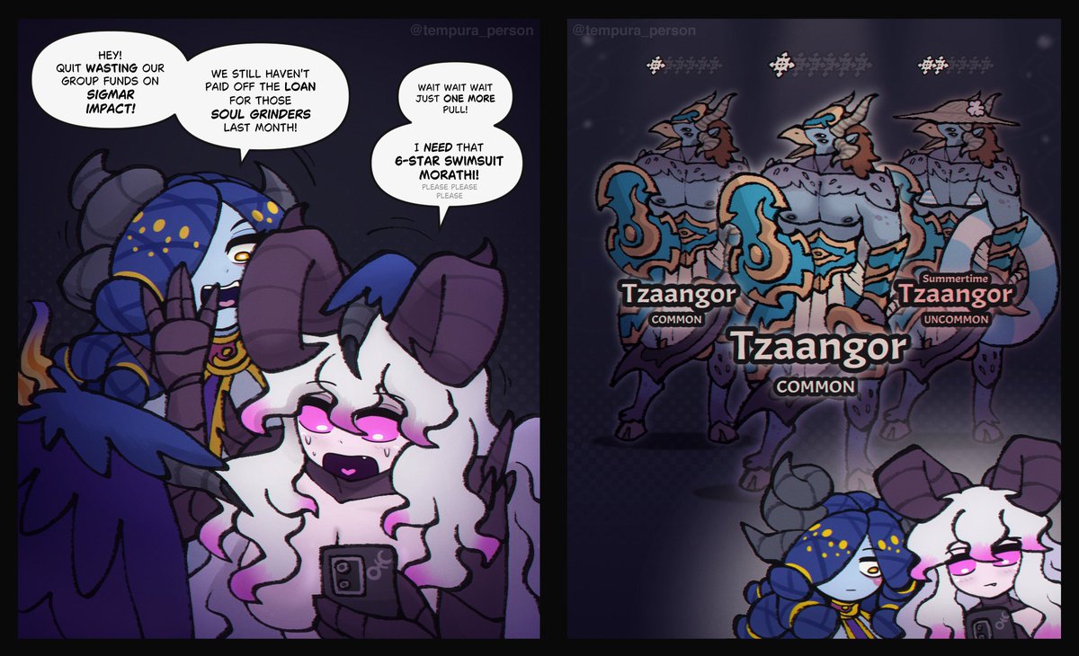 the chaos chronicles (mostly tzeentch-chan) 