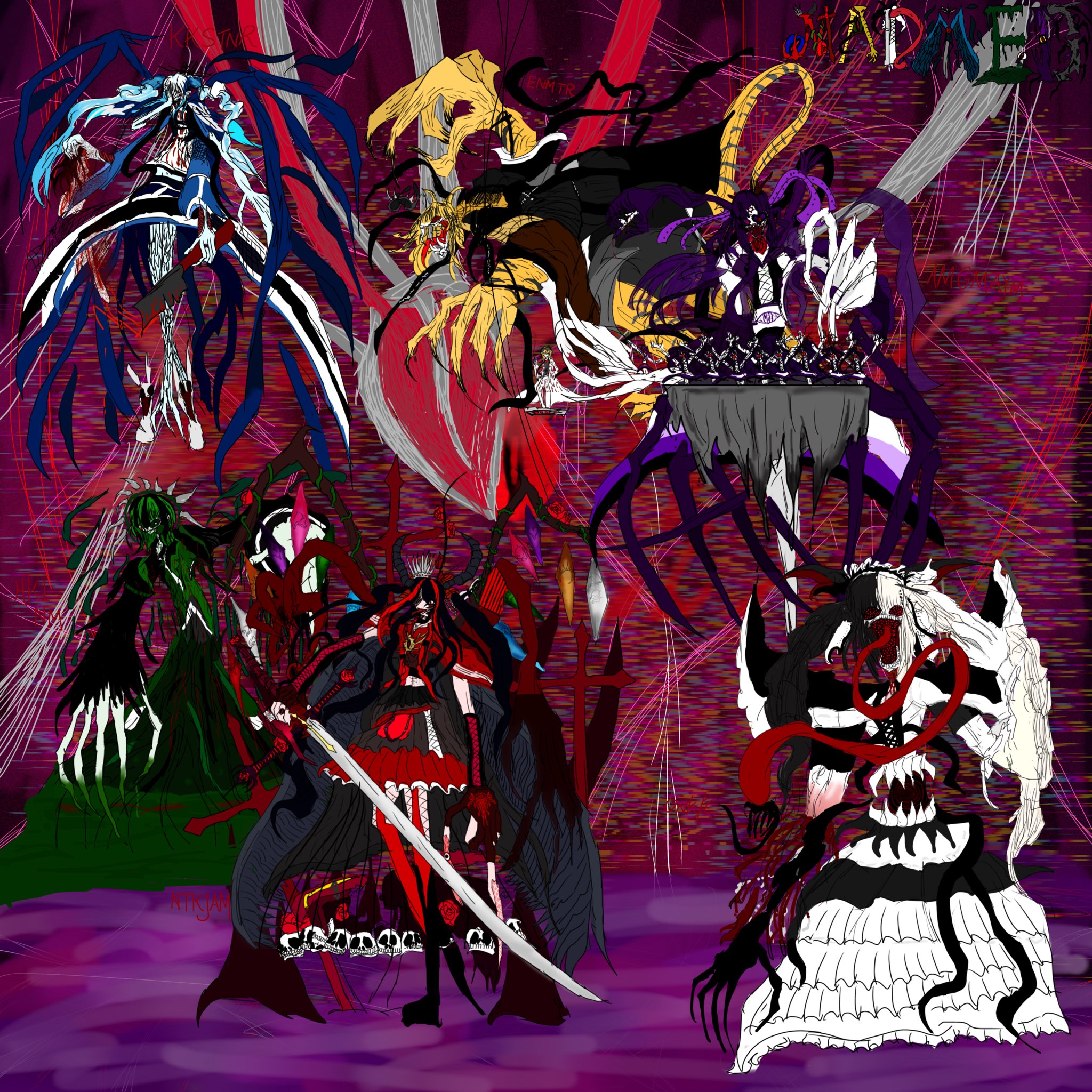 MADMED マドメド アクリルキーホルダー 那月邪夢 劇毒ケミカルトリップ MADMED マドメド アクリルキーホルダー 那月邪夢 劇毒ケミカル