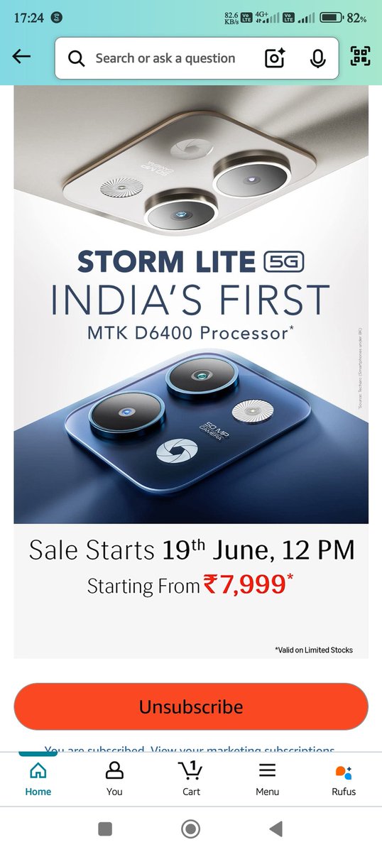 DeepakP50027556's tweet photo. @LavaMobile ❣️ #StormLite5G ​@LavaMobile #ContestAlert https://t.co/XnNQHmPmB3