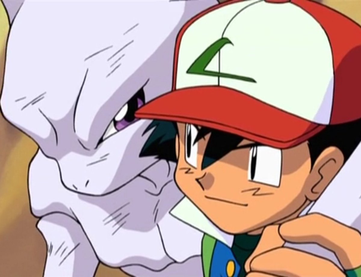 mewtwo_lives's tweet image. 「何故だ…?何故お前は私を助けようとする…?」
「お前はもしかしたら変わった人間…妙なトレーナーかもしれん」
「フフ…。私も自分が誰なのか、未だに答えが出せない」
拘束装置を壊そうとしたり、弱った自分を泉に運ぼうとするサトシの姿を見て、憎んでいた人間にミュウツーが心を開く名シーン