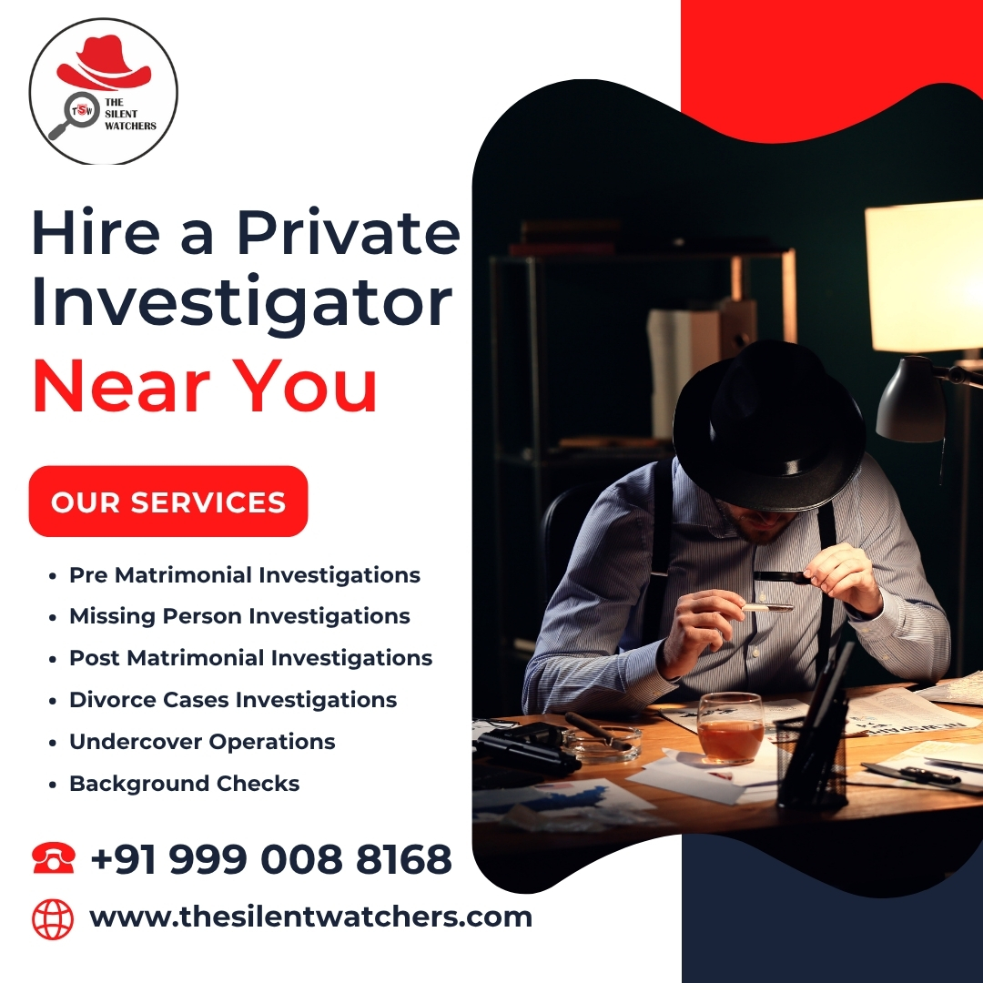Thesilentw007's tweet photo. 🔍 Need the Truth? Hire a Private Investigator Near You!

📞 Contact : +91 999 008 8168
🌐 https://t.co/TYXGJv2tgo

#PrivateInvestigator #DetectiveAgency #MatrimonialInvestigation #MissingPerson #SurveillanceExperts #TheSilentWatchers #BackgroundCheck https://t.co/qAH3Ih2Nui
