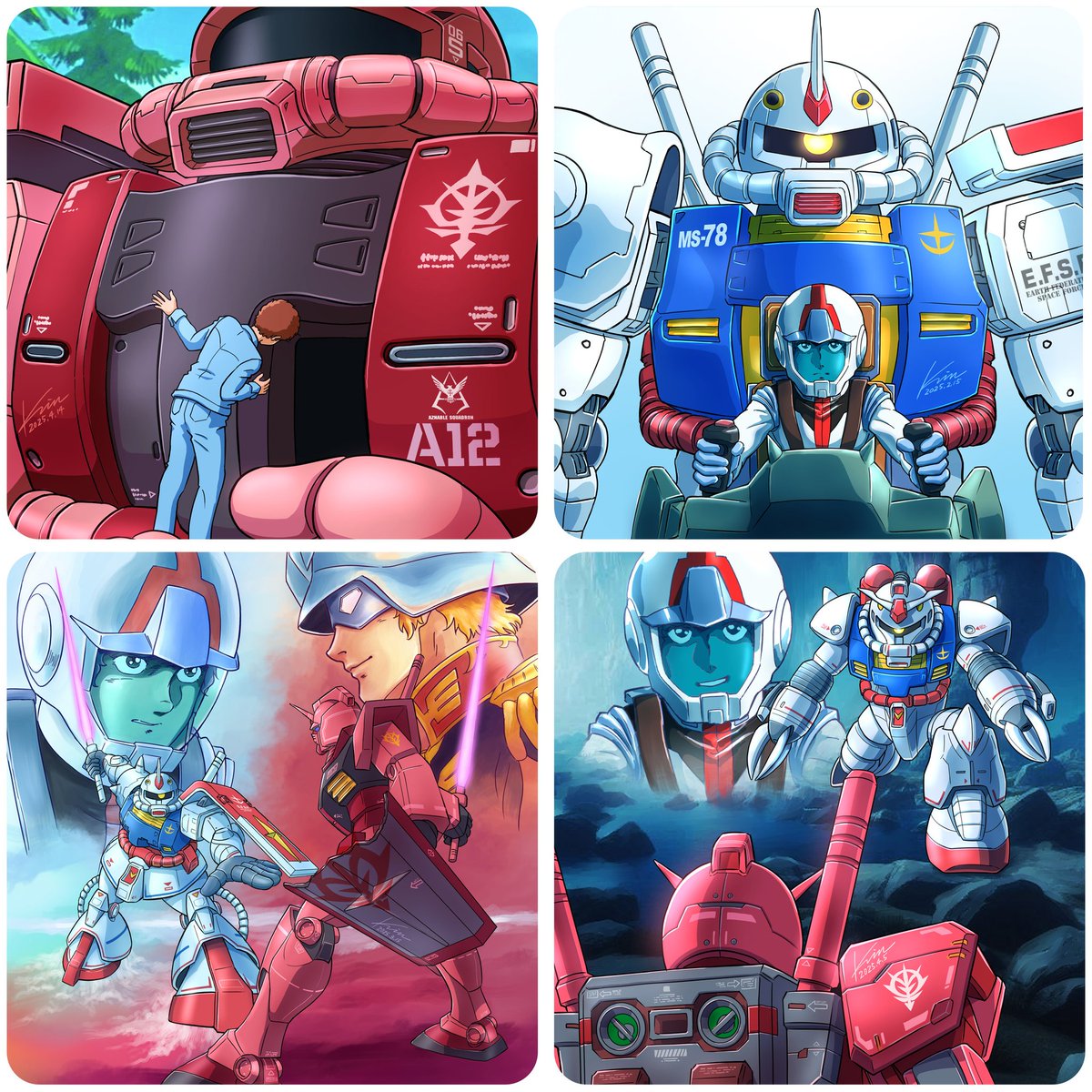 しかし、こんなに一生懸命アムロの搭乗機を考えてきたのに、全部無駄だったみたいだ✨️😭
#GQuuuuuuX #ジークアクス 