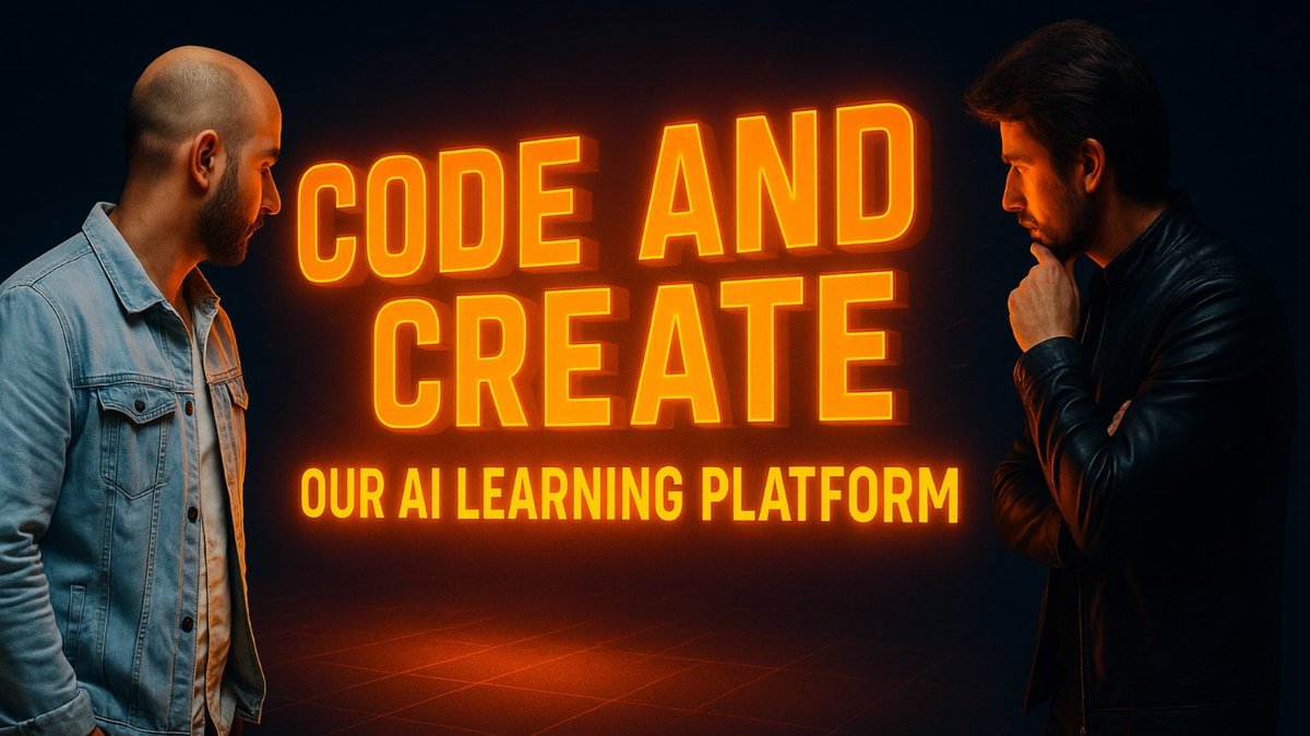 CodeAndCreateee's tweet image. 🚀 It's official — Our New AI Learning Platform is LIVE!
Code smarter, learn faster, and connect in real time 🔥
💬 AI Coding Challenges
🧠 Mock Interviews with AI
🧪 AI Quiz Maker
🎓 Next.js 15 Course
📱 Real-Time Chat with Instructors
👉 Explore now: codeandcreate.dev