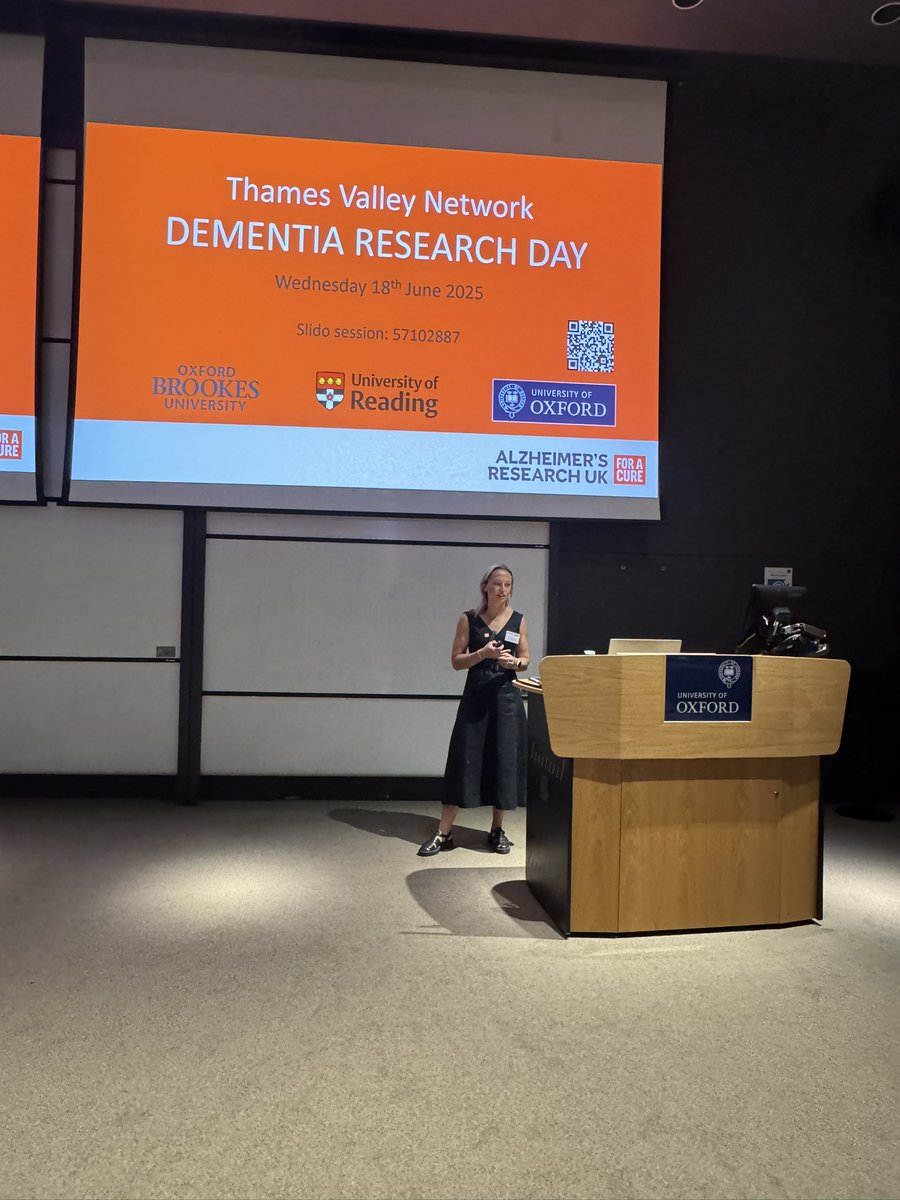ARUKThamesV's tweet image. A fantastic morning at the @AlzResearchUK Research Day! An emotional and inspiring talk by Jordan Adams set the tone for a day of brilliant science, including a great keynote from @FionaDucotterd on advancing medicines for neurodegenerative diseases.