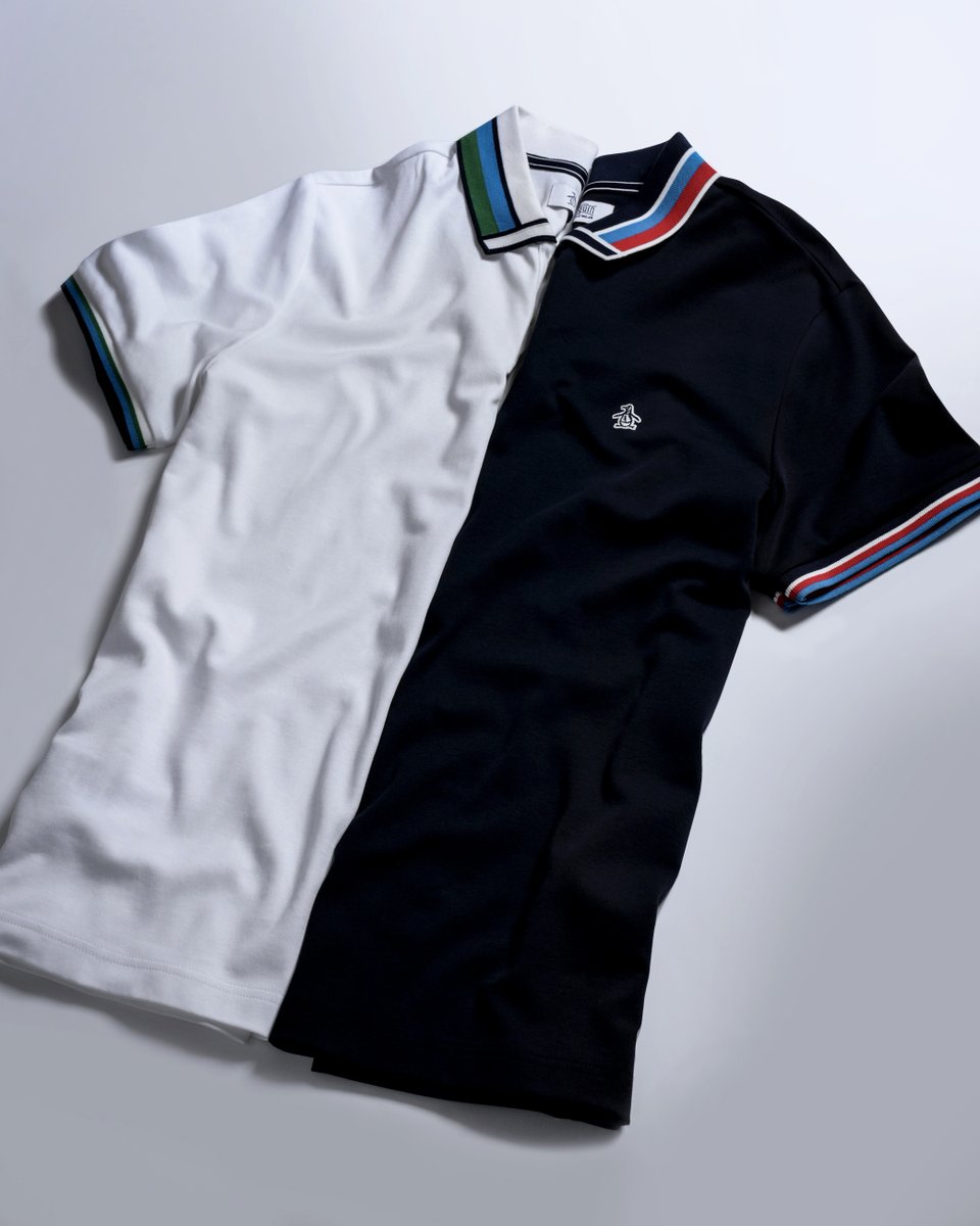 A fresh spin on a familiar favourite. Made with luxurious soft cotton, our iconic polo stays classic up front and throws in a contrast colour-block collar to keep things interesting. Subtle style flex, big impact! #OriginalGoodTime🐧