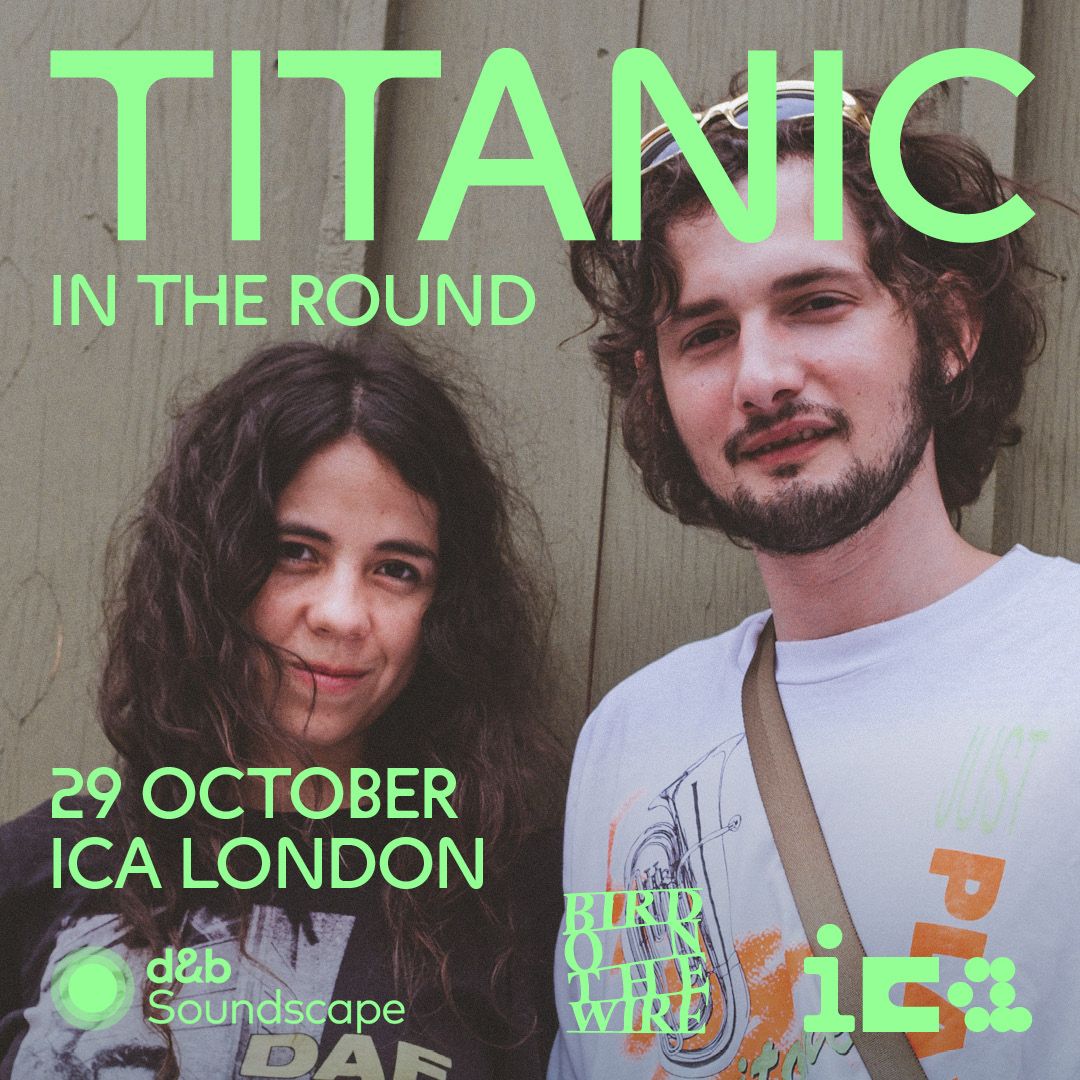 We’re excited to announce Titanic will perform a special in-the-round show this autumn with our 360° d&amp;b Soundscape system. Titanic is a collaboration between Venezuelan guitarist I la Católica (Héctor Tosta) and Guatemalan cellist Mabe Fratti.

🧷Tickets: rb.gy/1w1jo7