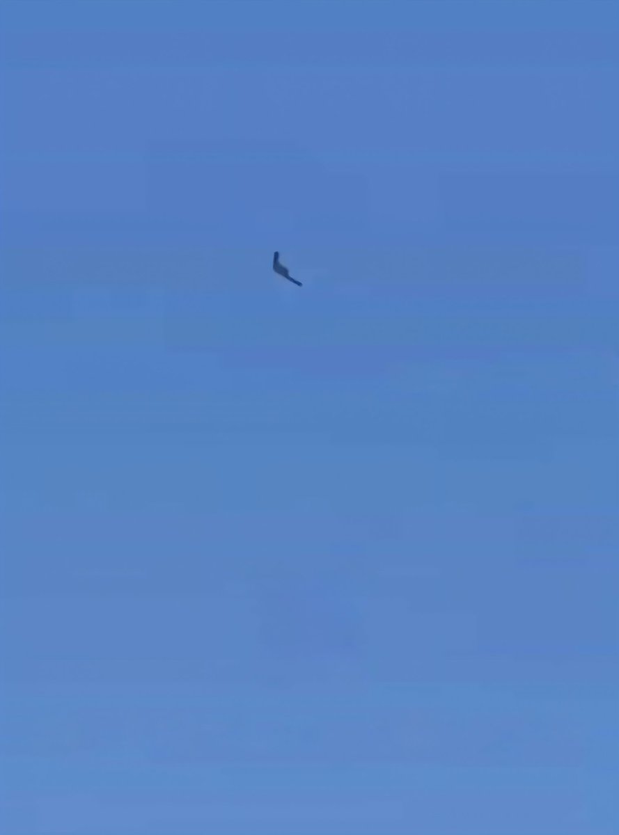 OSINTWarfare's tweet image. The Israeli RA-01 Advanced Israeli Stealth Unmanned Aerial Vehicle (UAV) was spotted flying over the Golan Heights.