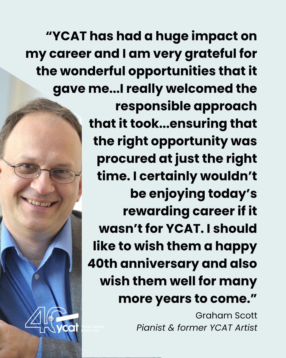 Thank you, Gary, Richard, Mary and Graham, for your thoughtful words - they’re a powerful reminder of why we do what we do. 🙏

Cheers to 40 years! 🥂

#YCAT40