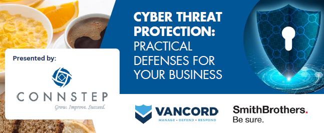 Fantastic connections made at the Hartford Cybersecurity Summit today! We loved discussing how CONNSTEP helps CT businesses boost their cyber readiness. 

Haven't signed up for our Cyber Workshops yet? Secure your spot for next week in New Haven/Bristol: connstep.org/events/
