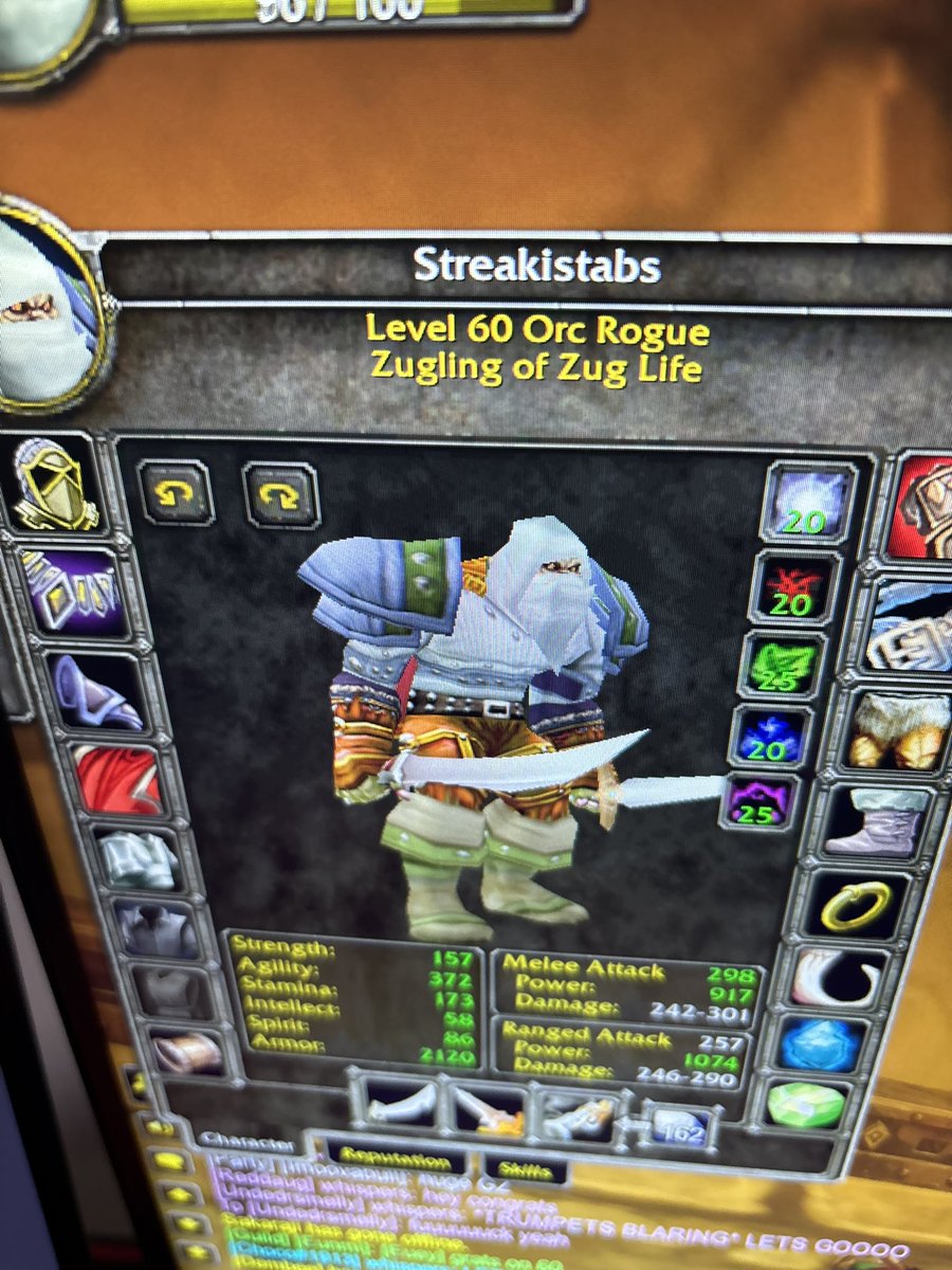 AyeStreak's tweet photo. My greatest gamer achievement (I died legit 7 minutes after I dinged) this game sucks #agane https://t.co/wzlmQwzvuR