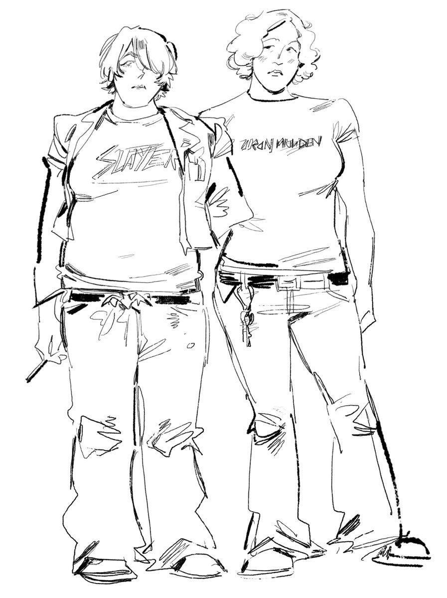 gotta draw mikey and frank too….