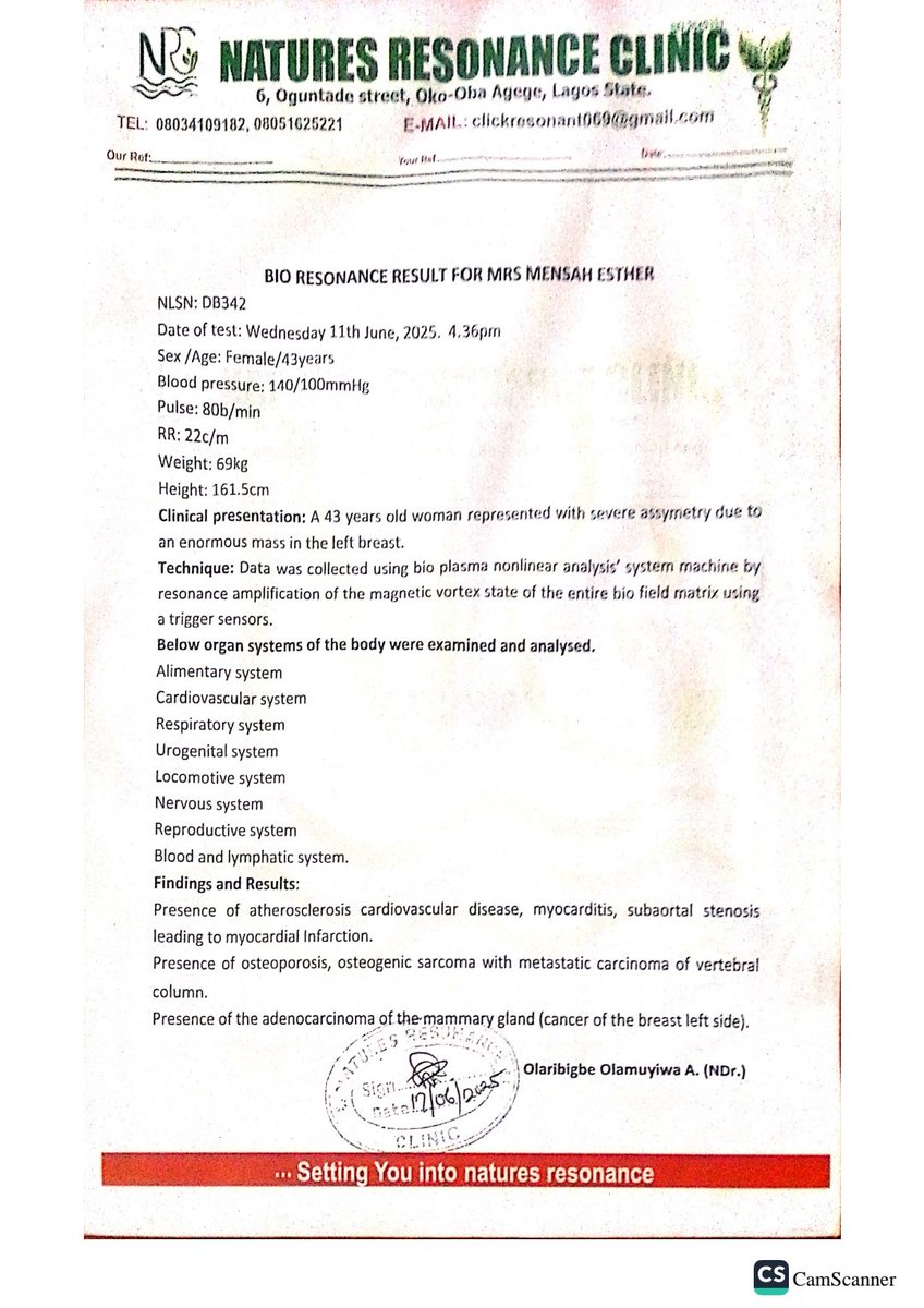 after all is said and done, pls also look into the clinic 

Lagos state should look into this sha

thanks