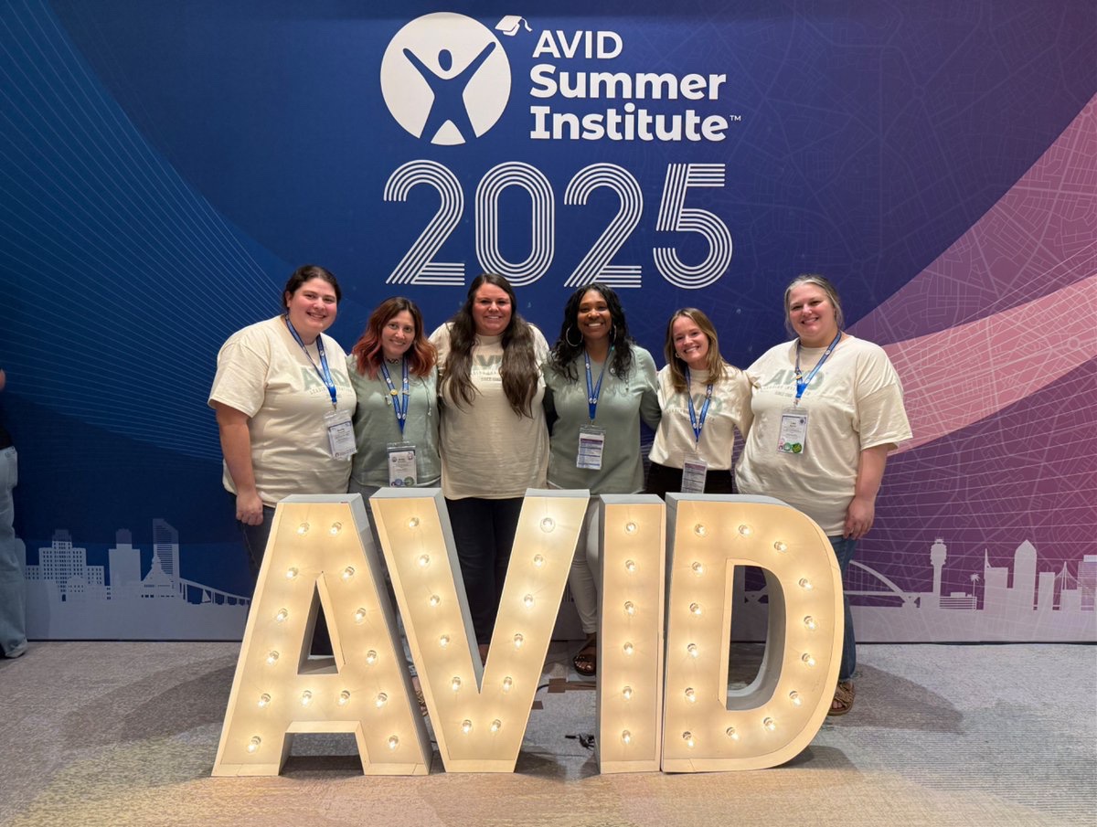 Lisa Stubbs (@stubbs_ctae) on Twitter photo Final day of AVID training in Orlando for Team EJ! 💙🐾🥇 #AVIDSI2025 <a href="/EricaFox_EdD/">Erica Fox, Ed.D</a> <a href="/EJJaguars/">Esther Jackson Elem</a> <a href="/MsBoydEJES/">N. Boyd</a> <a href="/lawalker_teach/">Lindsey Walker</a> Final day of AVID training in Orlando for Team EJ! 💙🐾🥇 #AVIDSI2025 <a href="/EricaFox_EdD/">Erica Fox, Ed.D</a> <a href="/EJJaguars/">Esther Jackson Elem</a> <a href="/MsBoydEJES/">N. Boyd</a> <a href="/lawalker_teach/">Lindsey Walker</a>