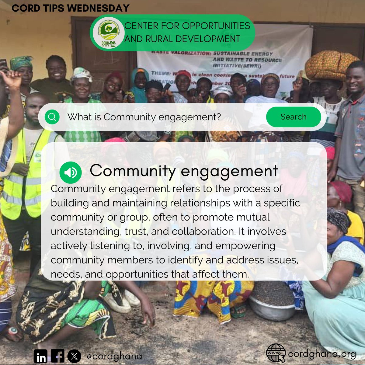 Today , we take a critical look at the epicenter of our core duties as an organization. What do we do as part of our inherent responsibilities? 

Let's find out here 👇