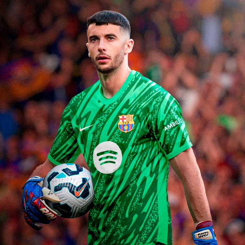 FCBarcelona_es's tweet photo. Joan Garcia, nuevo jugador del Barça.