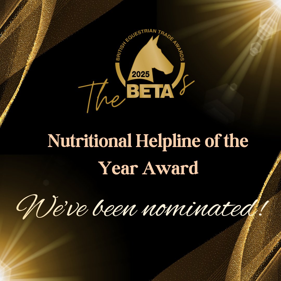 A big thank you to everybody who has taken the time to nominate TopSpec for the British Equestrian Trade Association (BETA) Nutritional Helpline of the Year Award 2025 – we really do appreciate it! 💚
💚💛💚
#CreatedwithoutCompromise
#MultipleAwardWinners