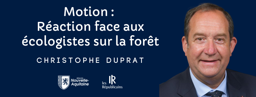 Retrouvez la réaction de <a href="/dupratchristop1/">Duprat Christophe</a> face aux écologistes sur la défense de la forêt :
youtu.be/FZqUeo1jLZQ