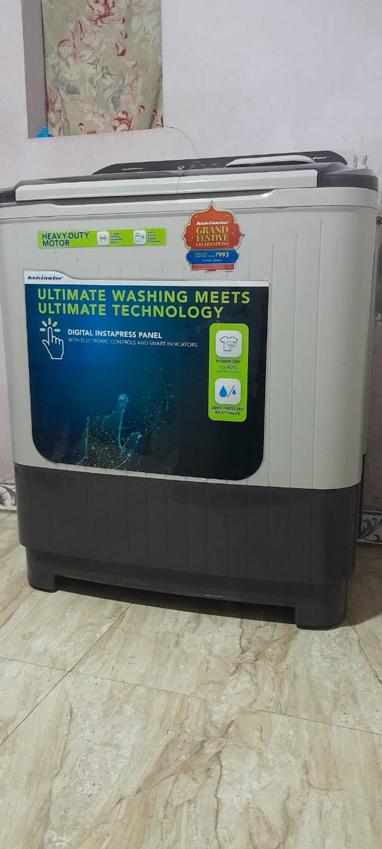 AbdulMu16441598's tweet image. #FairTradingCompany   भांडुप (प) से लिए गये @IndiaKelvinator #Washing_Machine  बिना इस्तमाल किये ही ६ दिनों में हो गया खराब दुकानदार से शिकायत करने पर दुकानदार, ग्राहक से लूटेरों की तरह बर्ताव कर रहा है
@jagograhakjago @ConsumerCom
 @consumerforam #ConsumerRights #FaultyProduct