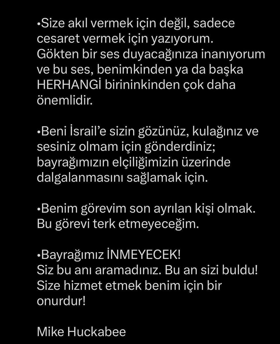 Amerika’yı siyonistler yönetiyor ve kim başkan olursa olsun yahudilere hizmet ediyor...

Trump başkan sağolsun hiç bir şeyi gizli tutamıyor. America ’nin Israel’e atadığı büyükelçi, Mike Huckabee’nin kendisine attığı mesajı paylaştı!…👇

#IranVsIsrael #تل_أبيب_تحترق #Iran