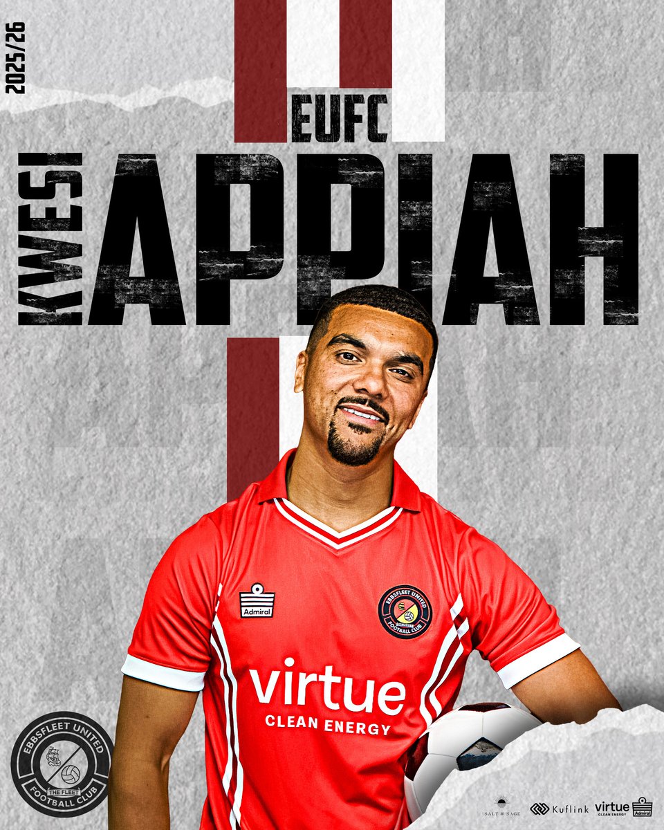 Ebbsfleet United FC (@eufcofficial) on Twitter photo ONE OF OUR OWN - KWESI APPIAH!
He came through the #EUFC youth team to reach the heights of the AFCON Final with Ghana and has played games and scored goals galore along the way – 24 of them in winning promotion from the NLS last season. Welcome home <a href="/kwes1appiah/">Kwesi Appiah</a> ! ONE OF OUR OWN - KWESI APPIAH!
He came through the #EUFC youth team to reach the heights of the AFCON Final with Ghana and has played games and scored goals galore along the way – 24 of them in winning promotion from the NLS last season. Welcome home <a href="/kwes1appiah/">Kwesi Appiah</a> !