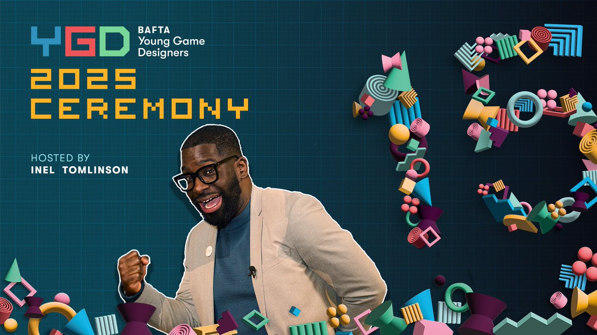 inel's tweet image. It’s an absolute privilege to host the @BAFTA Young Game Designers Awards for its 15th anniversary!
The future of the industry is in good hands if the designs and ideas of these young people is anything to go by
Watch today at 17:00 BST
🔗 - youtu.be/6OAoeOR6U9M?si…
#BaftaYGD