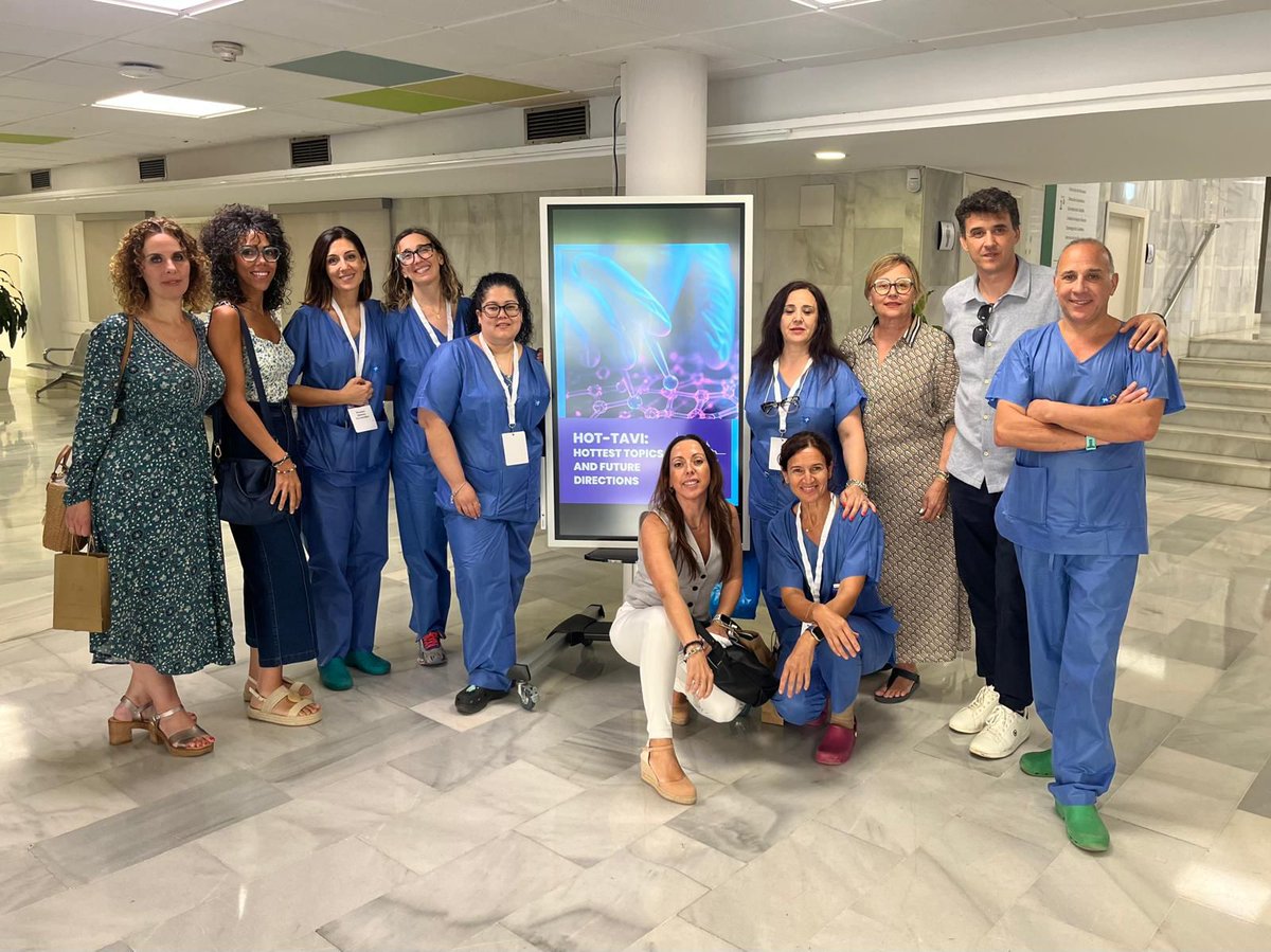 🫀🩺Más de 80 profesionales se han reunido en nuestro hospital en las jornadas sobre implante de prótesis aórtica percutánea. 
El programa ha incluido las últimas actualizaciones en la materia y casos en directo desde varios hospitales andaluces.
hospitaluvrocio.es/historico-noti…