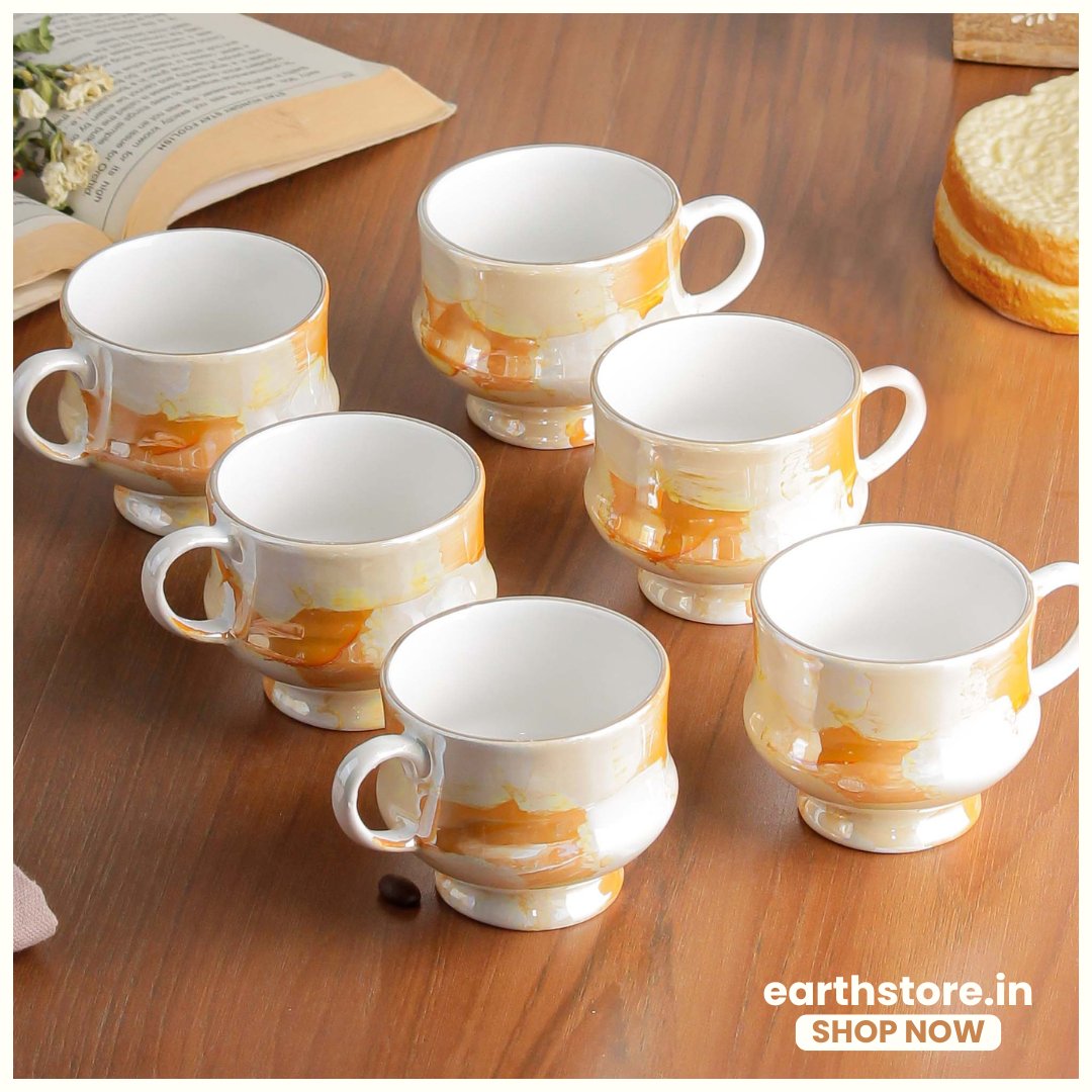 Made for Chai Lovers, By Chai Lovers. 👌

#teatime #chailovers #earthstore #ceramic #viral #trends #teacups #teasets x.com/messages/compo…