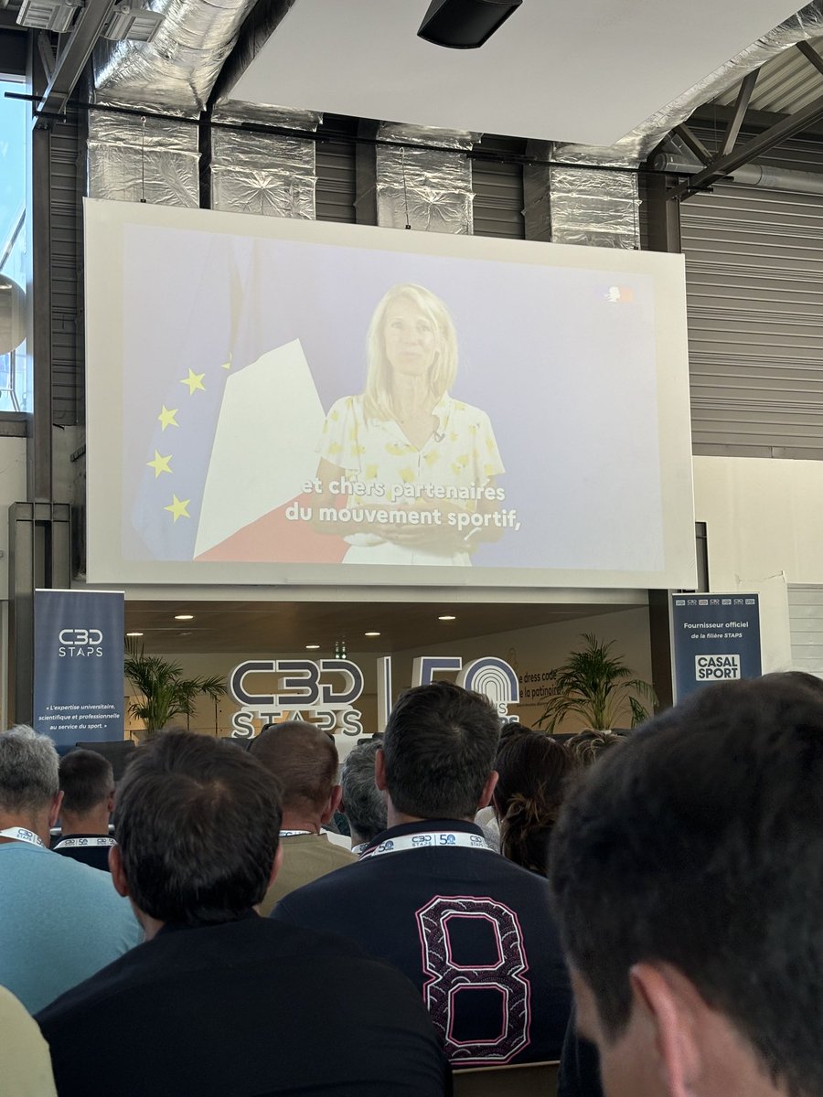 Avec la Ministre ⁦<a href="/C3dStaps/">C3D STAPS</a>⁩ ⁦<a href="/universitereims/">Université de Reims Champagne-Ardenne</a>⁩ ⁦<a href="/Labo_I3SP/">Institut Sport-Santé</a>⁩ ⁦<a href="/SFrPS/">SFPS</a>⁩