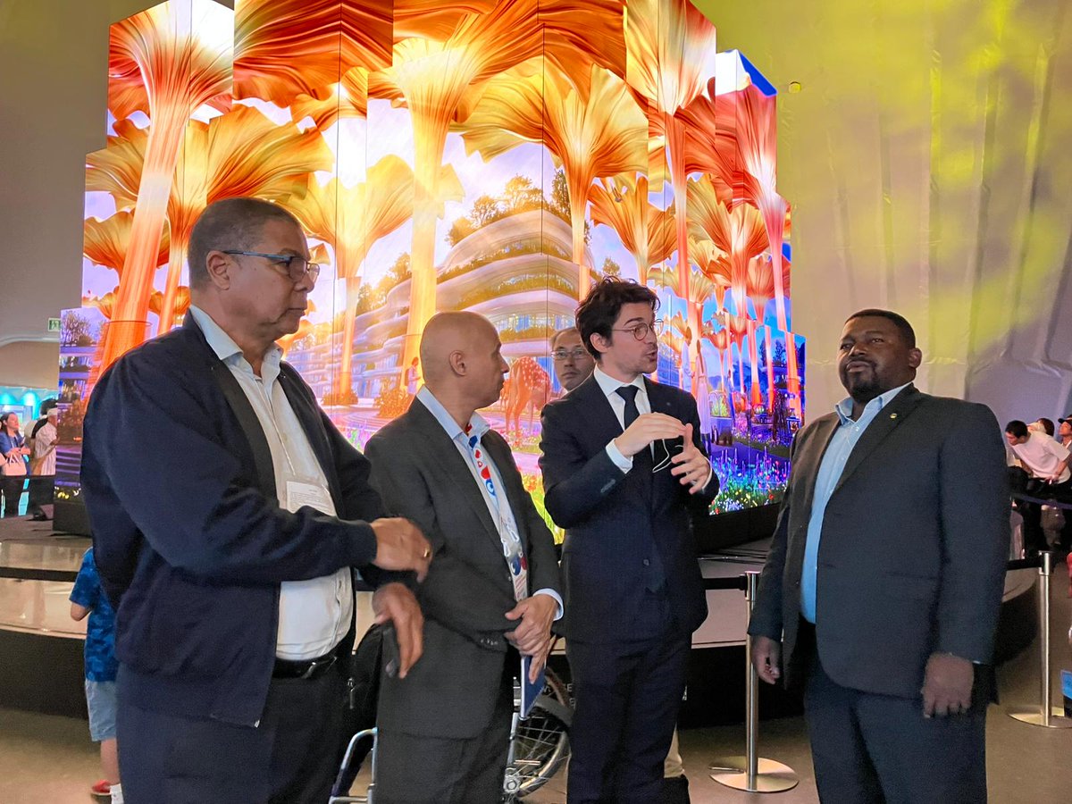 Ministro da Economia Visita o Grupo Pasona na Expo Osaka 2025 e na Ilha Awaji 

#MoçambiqueNaExpoOsaka
#GrupoPasona
#DesenvolvimentoSustentável
#CooperaçãoJapãoMoçambique