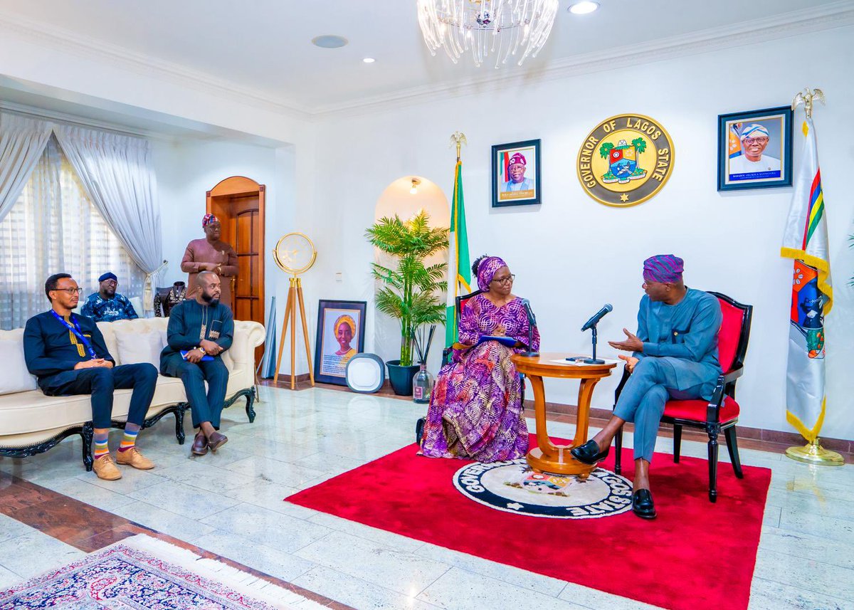 Today, I received Ms. Dimanche Sharon, Chief of Mission for @UNMigration (IOM), on a courtesy visit.

We had a conversation about deepening collaboration on migration, human trafficking prevention, reintegration of returnees, and youth empowerment.

Lagos is a hub of movement and