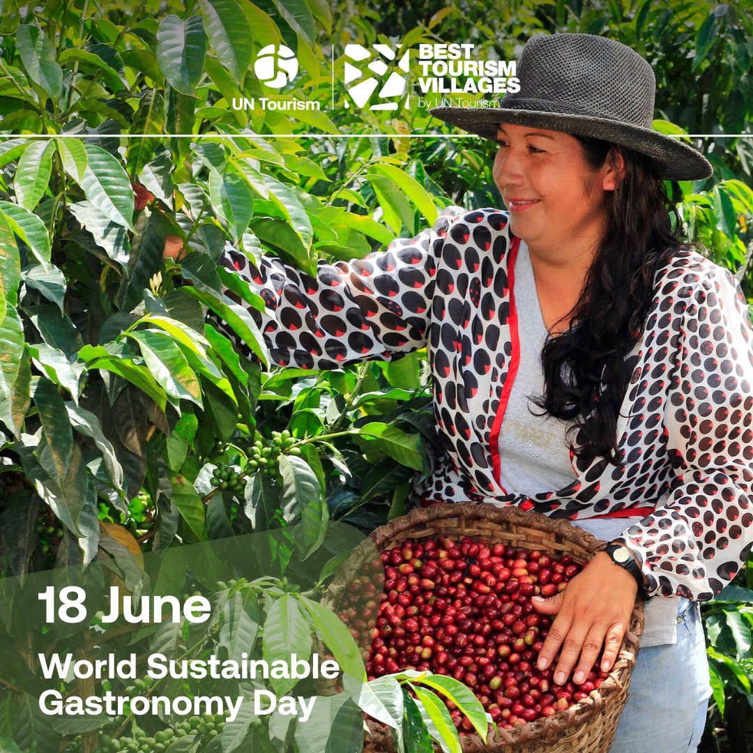 Best Tourism Villages by UN Tourism (@btv_unwto) on Twitter photo 🥘On #SustainableGastronomyDay, we celebrate #BestTourismVillages by #UNTourism where food preserves culture, boosts local economies & protects biodiversity. Let’s champion #localfoodsystems that empower communities
#UNTourismRural
<a href="/UNESCO/">UNESCO 🏛️ #Education #Sciences #Culture 🇺🇳</a> <a href="/FAO/">Food and Agriculture Organization</a> <a href="/BTV_UNWTO/">Best Tourism Villages by UN Tourism</a> 🥘On #SustainableGastronomyDay, we celebrate #BestTourismVillages by #UNTourism where food preserves culture, boosts local economies & protects biodiversity. Let’s champion #localfoodsystems that empower communities
#UNTourismRural
<a href="/UNESCO/">UNESCO 🏛️ #Education #Sciences #Culture 🇺🇳</a> <a href="/FAO/">Food and Agriculture Organization</a> <a href="/BTV_UNWTO/">Best Tourism Villages by UN Tourism</a>