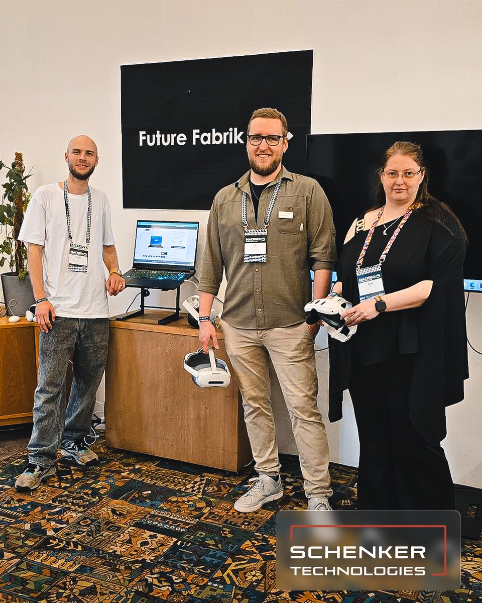 schenker_tech's tweet image. Es geht los: #MACHN Festival 2025🎉

In der historischen Location der Leipziger Baumwollspinnerei dreht sich noch bis morgen alles um den interdisziplinären Austausch zwischen Wirtschaft, Technologie, Kunst und Kultur.🙌🔝

Wir freuen uns auf alle, die vorbeikommen!👋

#MACHN2025