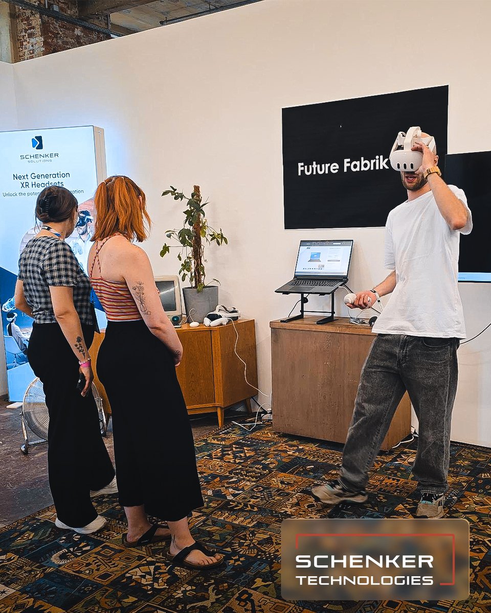 schenker_tech's tweet image. Es geht los: #MACHN Festival 2025🎉

In der historischen Location der Leipziger Baumwollspinnerei dreht sich noch bis morgen alles um den interdisziplinären Austausch zwischen Wirtschaft, Technologie, Kunst und Kultur.🙌🔝

Wir freuen uns auf alle, die vorbeikommen!👋

#MACHN2025