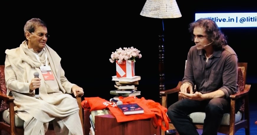 An interesting conversation between Subhash Ghai n Imtiaz ali and audience at NCPA 
Pl Take your time to listen it as u free 🤗

youtu.be/3fdMQOUOj0k?si…