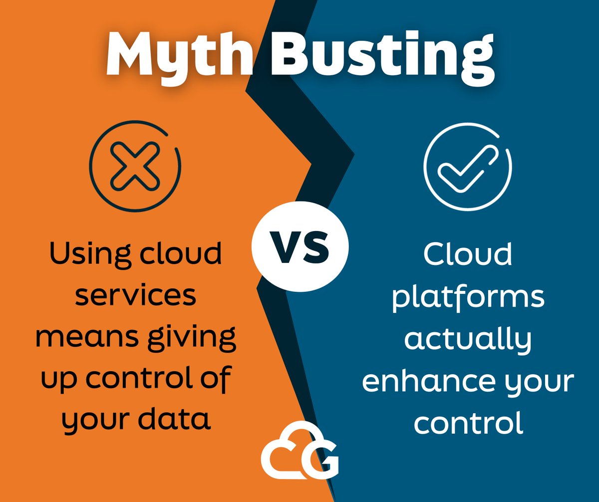 Cloud providers don’t "own" your data. You do.

Modern #cloud platforms offer robust tools for managing access, encryption, compliance, and visibility.

You gain MORE control - not less - over where your data lives, who can access it, and how it’s protected.

#CloudComputing
