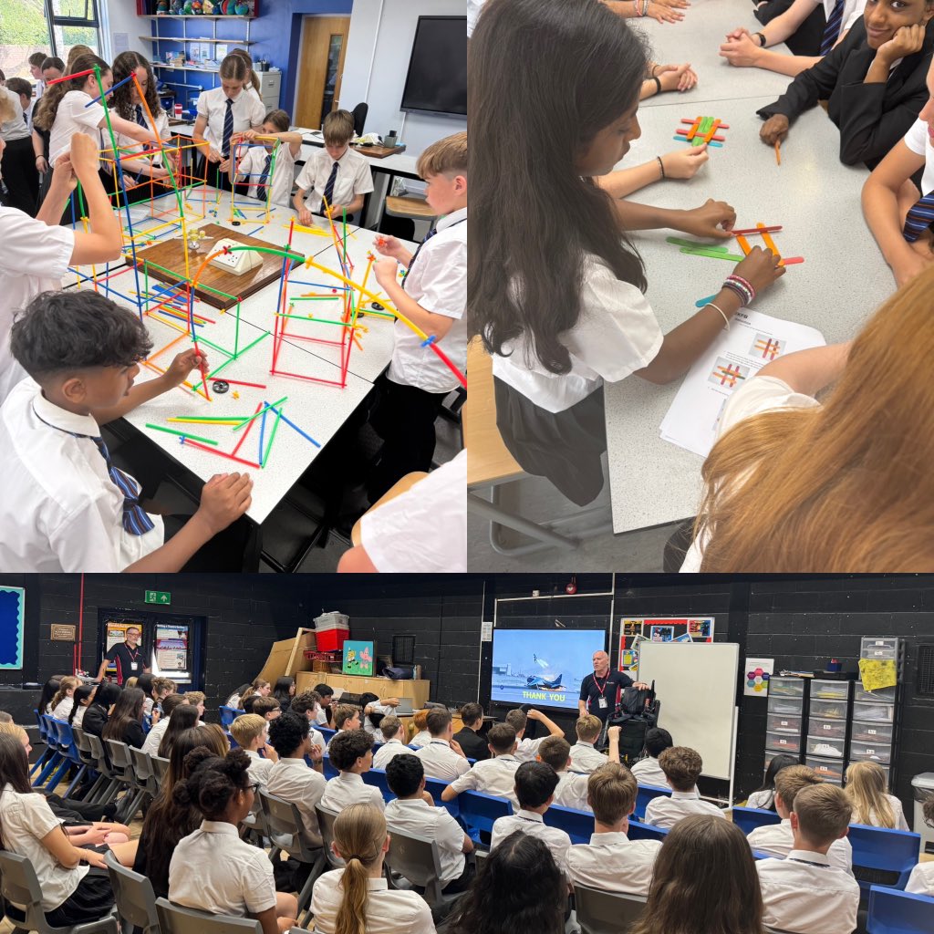 CGSInspiration's tweet image. Well done to our Y8 students who took part in our STEM morning earlier today. A huge thank you to our presenters from Martin Baker Aircraft, EKFB (HS2) &amp;amp; OCU group who gave up their time to run today’s sessions @MB_EjectEject @CGSBucks #exploringSTEM #careersinSTEM