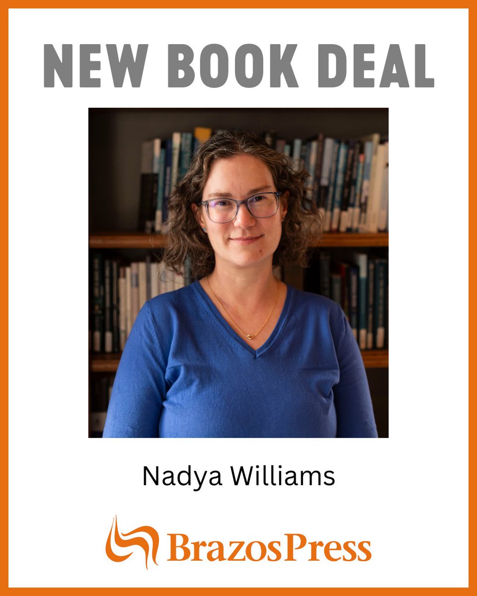 BrazosPress's tweet image. We are excited to share the @PublishersWkly announcement of our publishing partnership with @NadyaWilliams81! Her book will urge Christians to return to the love of books as a way to re-root in God’s world and in their relationships. Coming spring 2027!