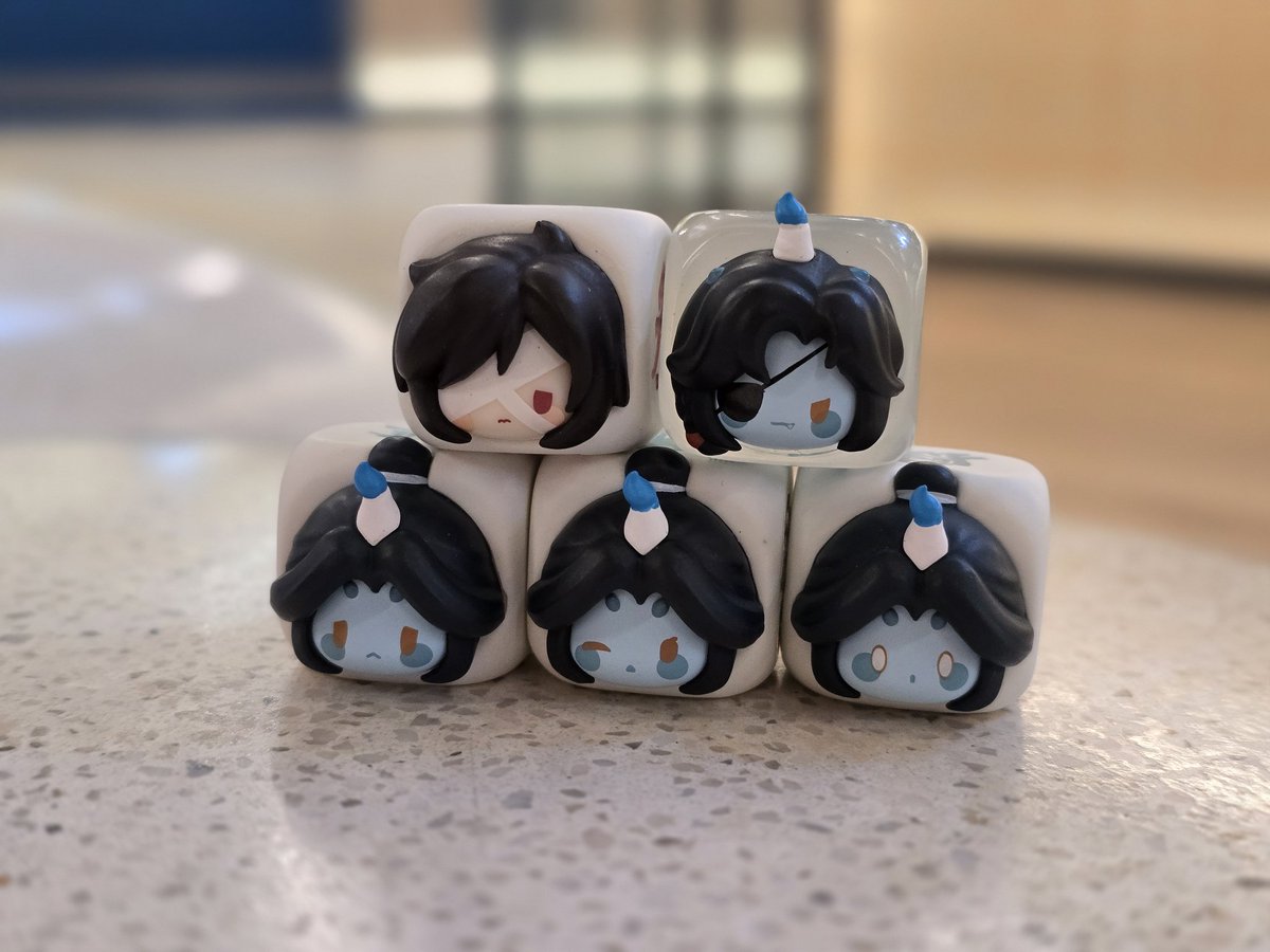 I found TGCF dice gacha in Malaysia! -jenny #mxtx #tgcf