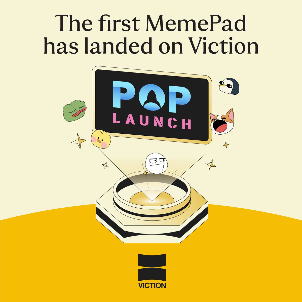 Viction (@buildonviction) on Twitter photo 🚀 Welcome the first MemePad built on Viction - <a href="/pop_launch/">Pop Launch</a> is evolving to embrace the meme spirit of Web3.
With the support of Viction’s zero gas fees, Poplaunch promises a launchpad built for user protection and viral potential, turning meme trading and creation into a truly 🚀 Welcome the first MemePad built on Viction - <a href="/pop_launch/">Pop Launch</a> is evolving to embrace the meme spirit of Web3.
With the support of Viction’s zero gas fees, Poplaunch promises a launchpad built for user protection and viral potential, turning meme trading and creation into a truly