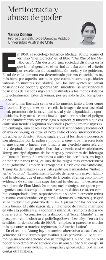 Comparto mi columna de esta semana en <a href="/LT/">Lance Turner</a> dedicada a un ángulo menos discutido de la idea de meritocracia