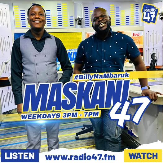 Radio 47 (@radio47_kenya) on Twitter photo Wambea mko tayari?๐ฅ๐ฅ๐ฅKaribu ndani ya Maskani 47 WCW Edition ukiwa naye <a href="/BillyMiya/">Billy Miya</a> na <a href="/mbarukmwalimu/">Mbaruk Mwalimu</a> upate burudani kupindukia.
Unategea ukiwa wapi?
#BillyNaMbaruk #HapaNdipo Wambea mko tayari?๐ฅ๐ฅ๐ฅKaribu ndani ya Maskani 47 WCW Edition ukiwa naye <a href="/BillyMiya/">Billy Miya</a> na <a href="/mbarukmwalimu/">Mbaruk Mwalimu</a> upate burudani kupindukia.
Unategea ukiwa wapi?
#BillyNaMbaruk #HapaNdipo