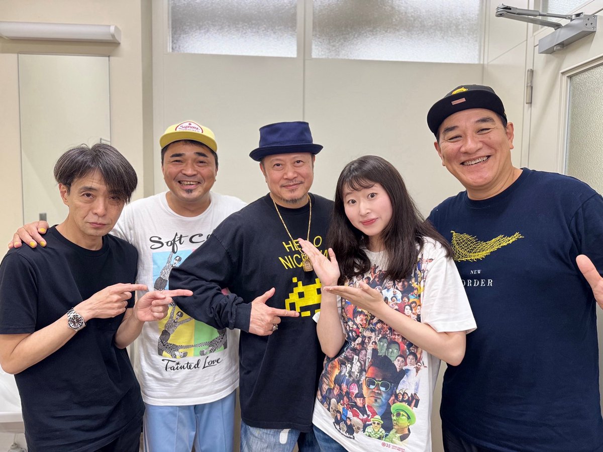 電気グルーヴ ツアー"the"席指定 名古屋公演、最高にかっこいいステージでした🚄⚡️しあわせだーーー！！そしてこの写真はなんと大根仁監督が撮影してくださいました！！激アツ🔥！！