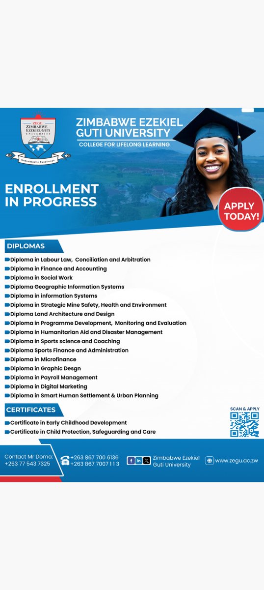 Zimbabwe Ezekiel Guti University tweet media