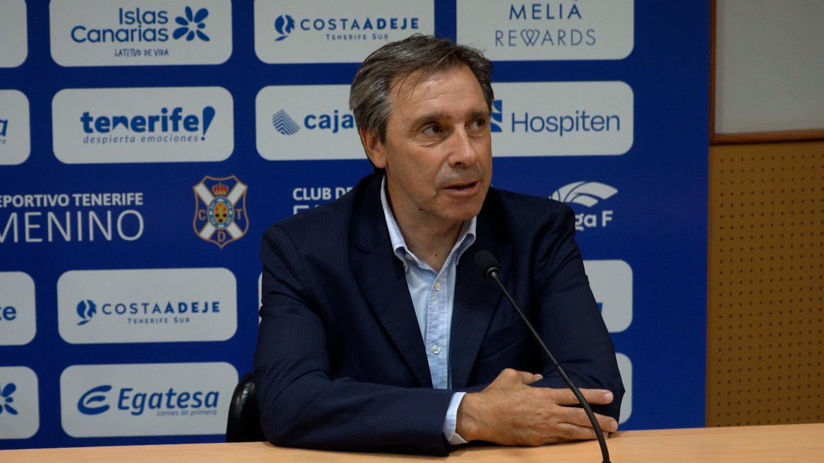 Costa Adeje Tenerife Egatesa (@udcatenerife) on Twitter photo 🤍💙 |CLUB|
🎙️Felipe Miñambres, presidente del <a href="/CDTOficial/">CD Tenerife 🏴</a>:
🗣️ “Esta incorporación refleja la unión, consolidación y futuro del fútbol tinerfeño. Iratxe es una gran jugadora que defiende este escudo con orgullo y pasión y estoy convencido de que nos hará disfrutar a todos con 🤍💙 |CLUB|
🎙️Felipe Miñambres, presidente del <a href="/CDTOficial/">CD Tenerife 🏴</a>:
🗣️ “Esta incorporación refleja la unión, consolidación y futuro del fútbol tinerfeño. Iratxe es una gran jugadora que defiende este escudo con orgullo y pasión y estoy convencido de que nos hará disfrutar a todos con