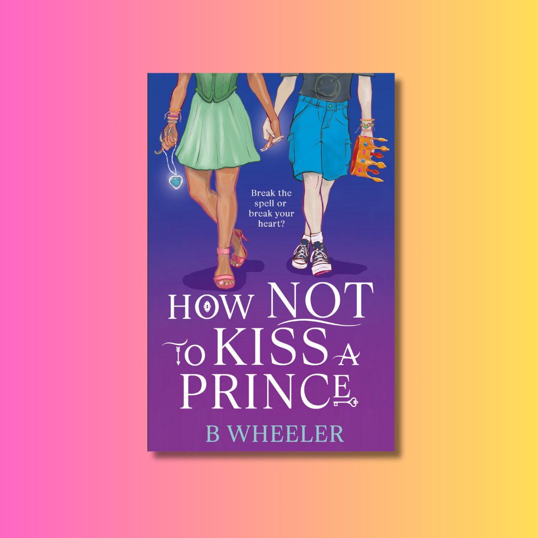*COVER REVEAL*
Our next YA book How NOT to Kiss a Prince by debut author <a href="/BWheelerBooks/">B Wheeler</a> out November 6th! 
When Carla is cursed to become a hag, Em hunts for the perfect prince to break the spell. 
💕 sapphic romance
✨️ fairytale ball
💀 curses
🥰 first love