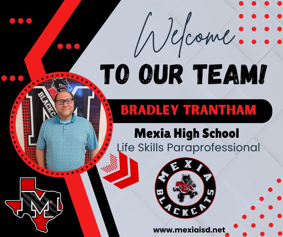 Mexia ISD welcomes a new Blackcat for the 2025-2026 school year!