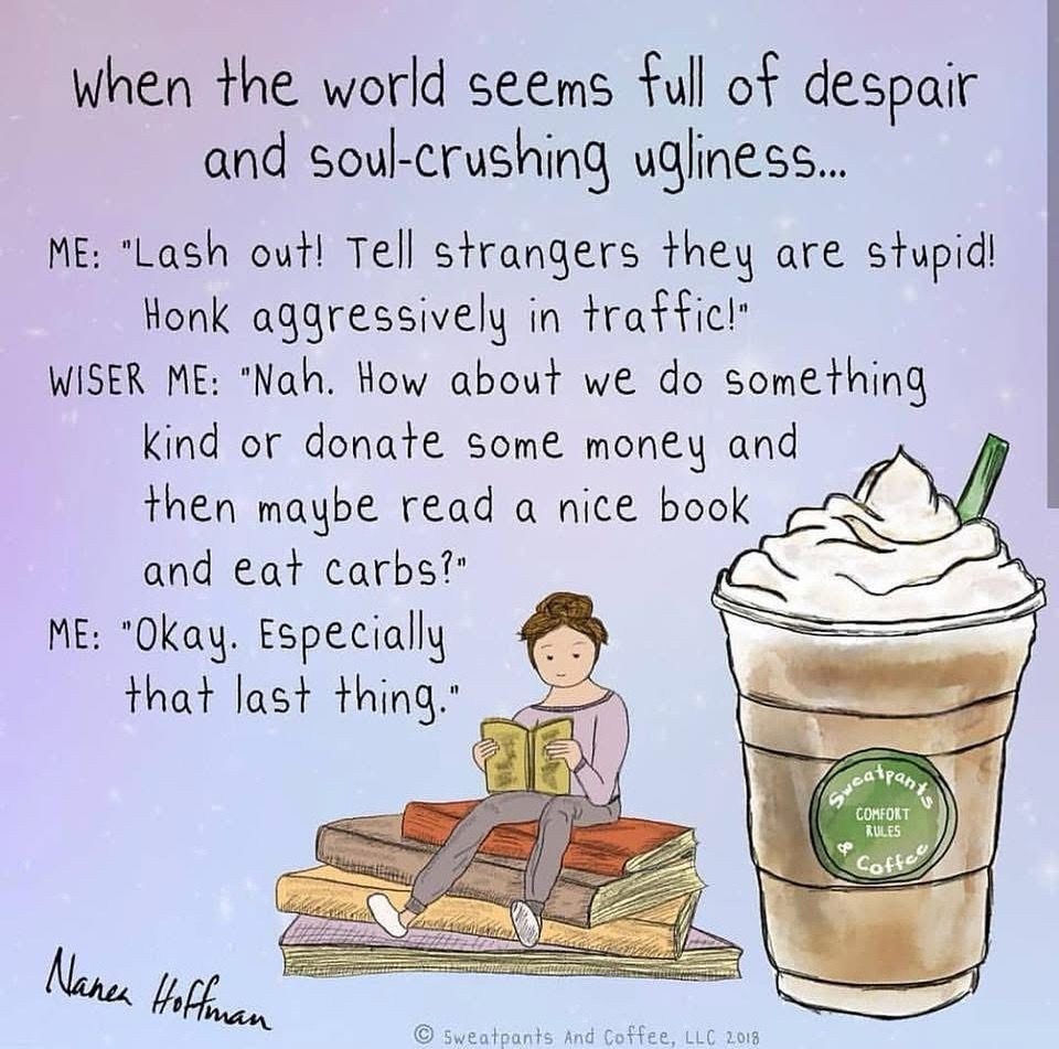 How about that? 💜☕️